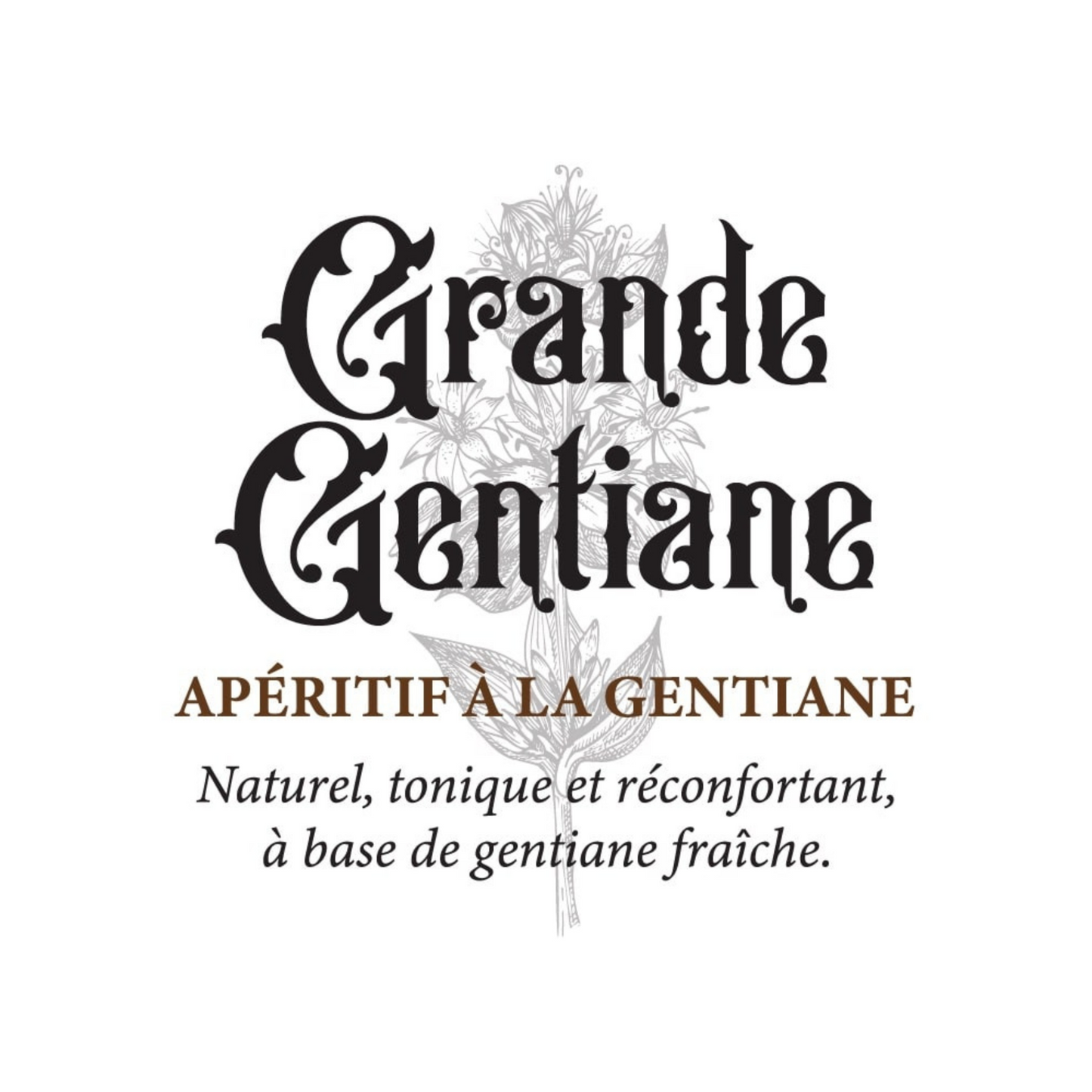 Coq and Malai Maison Genestine Verbena Liquor Grande Gentiane