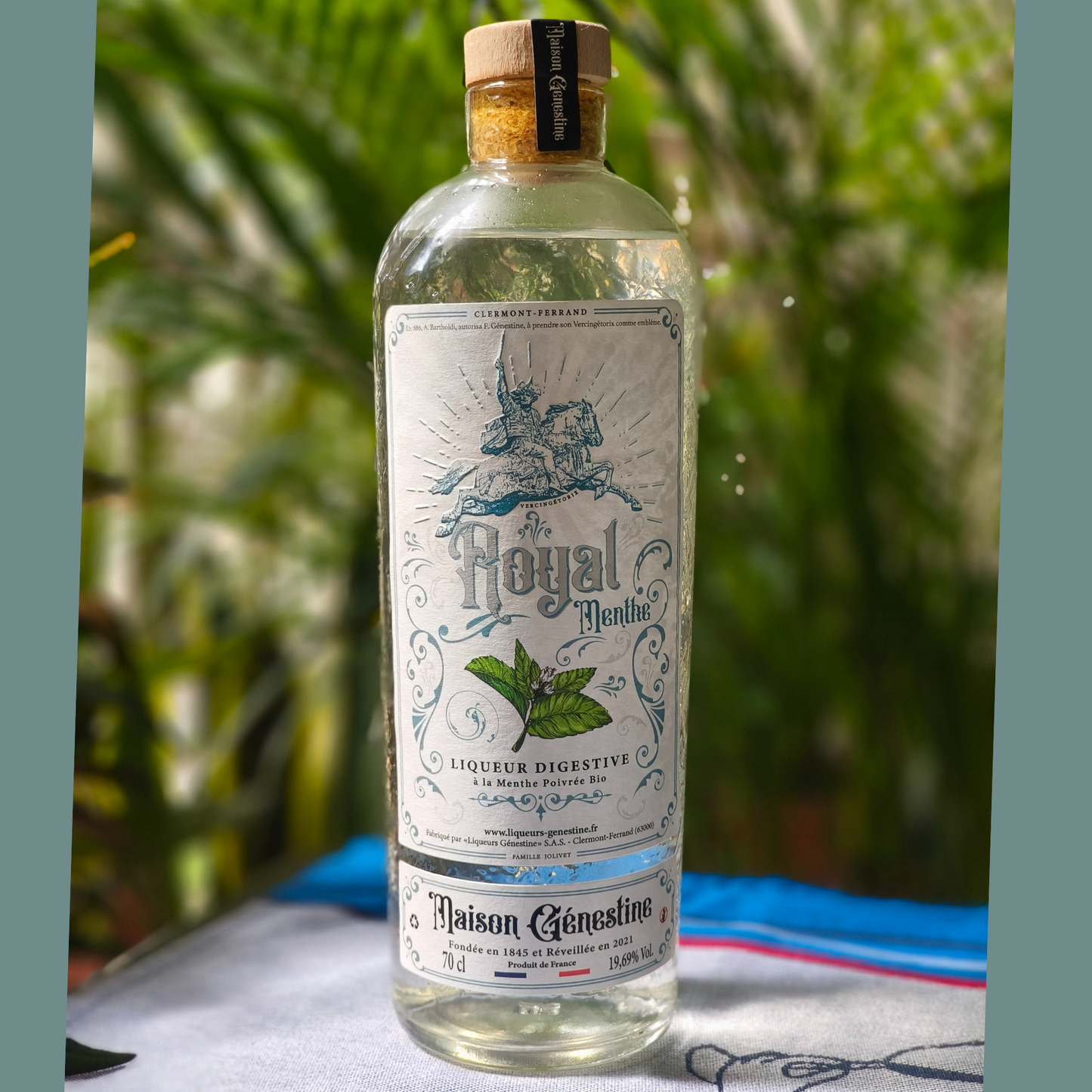 Coq and Malai Maison Genestine Verbena Liquor Royal Menthe