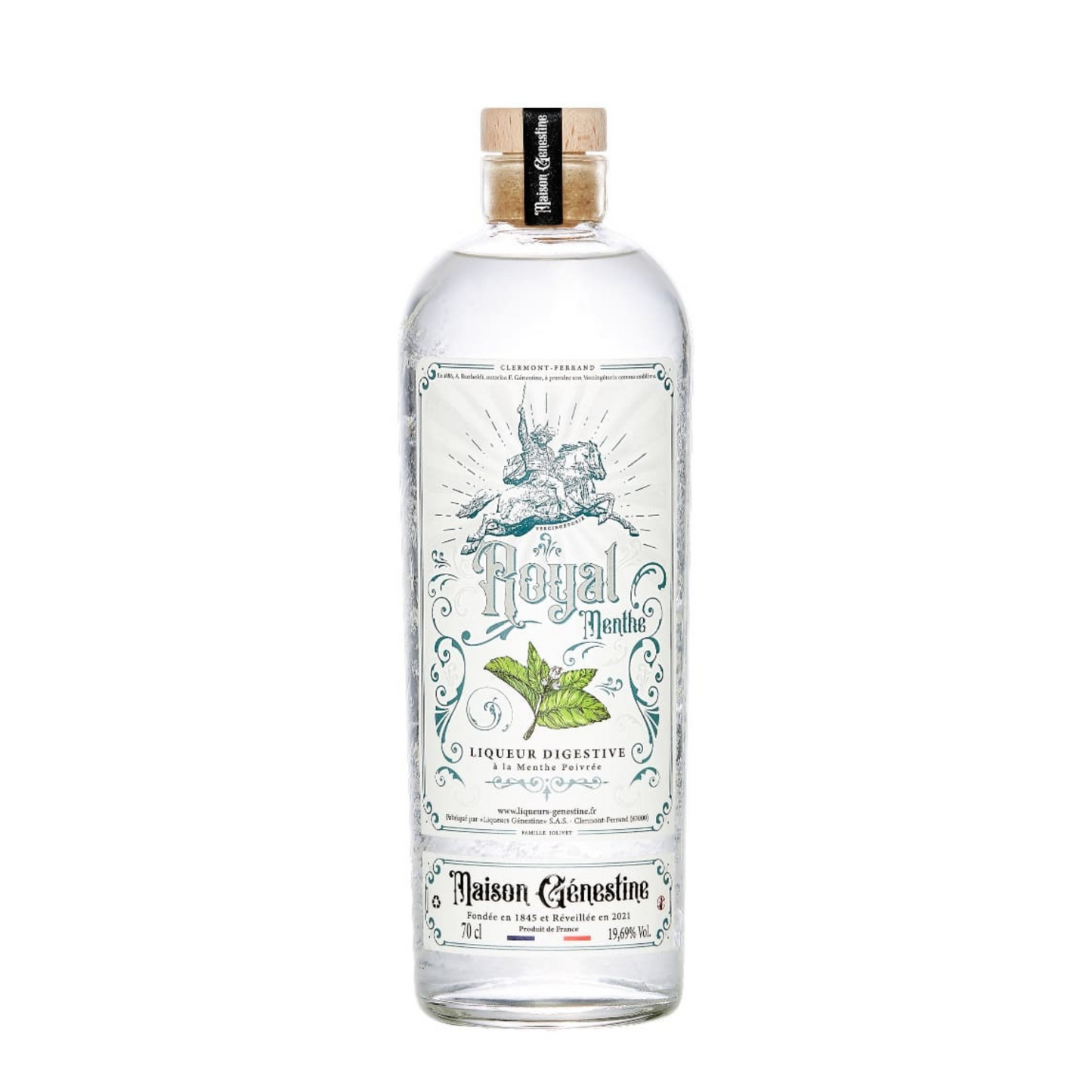 Coq and Malai Maison Genestine Verbena Liquor Royal Menthe