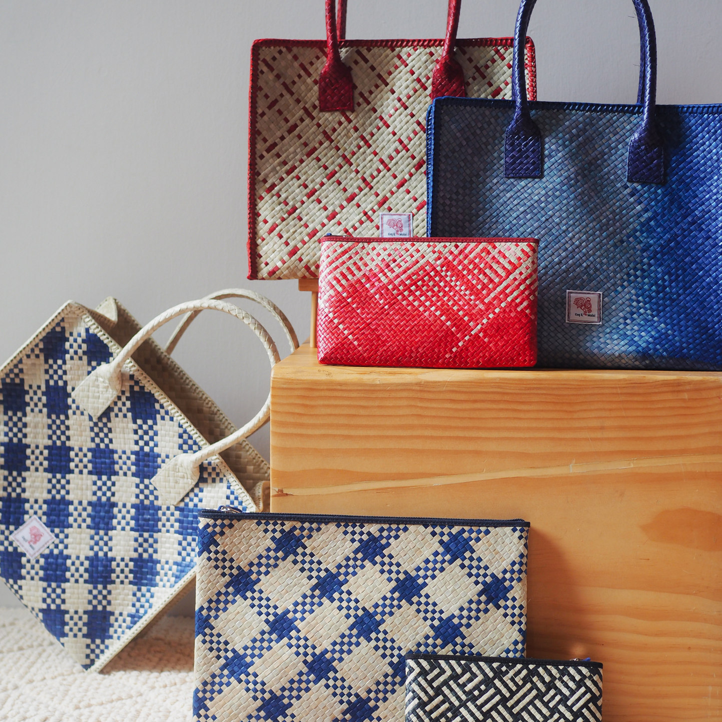 "Pandanus Queen" Pandan Leave Woven Bag