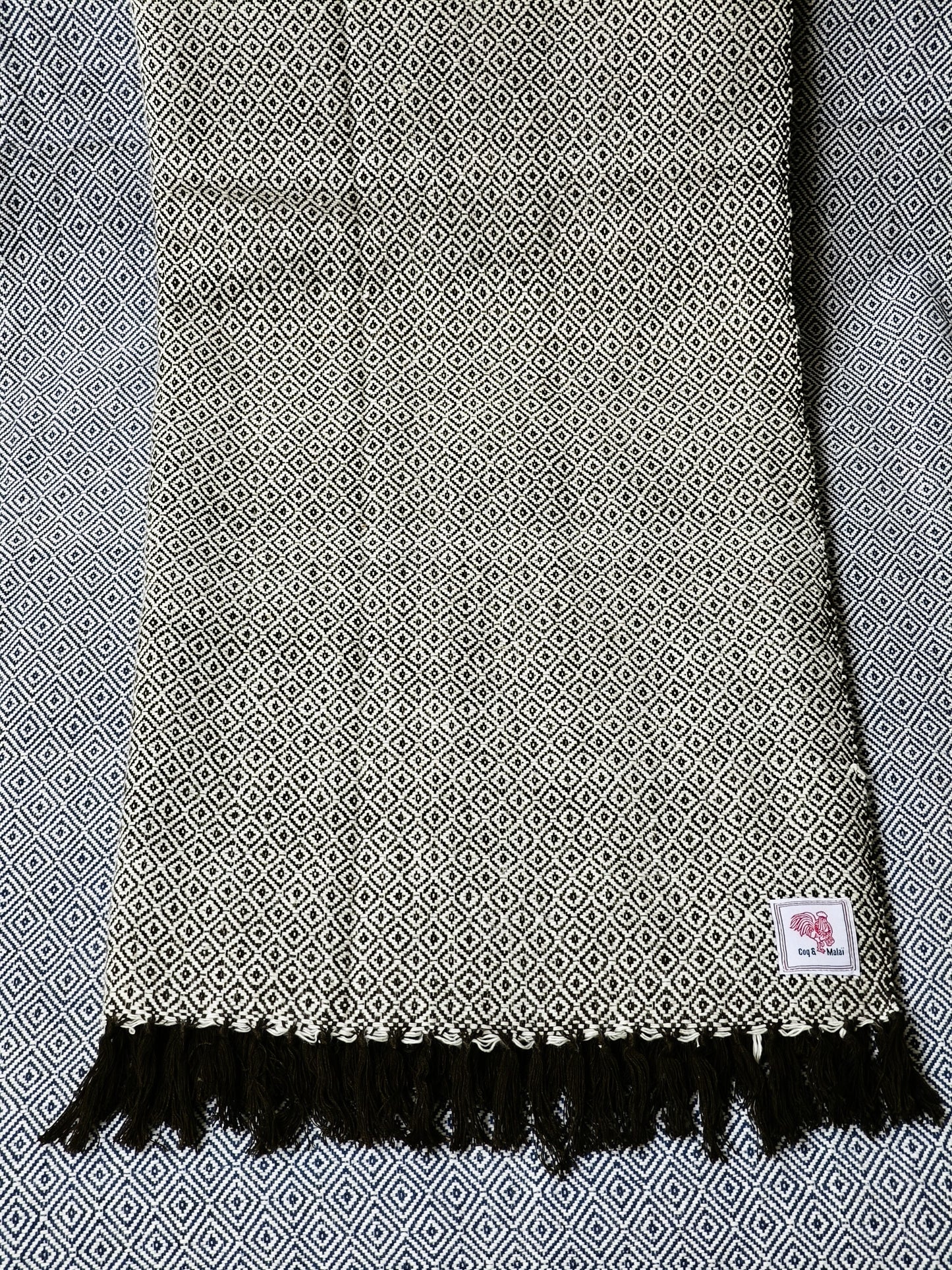 "Weave" Handwoven Cotton Blanket from Northeast of Thailand