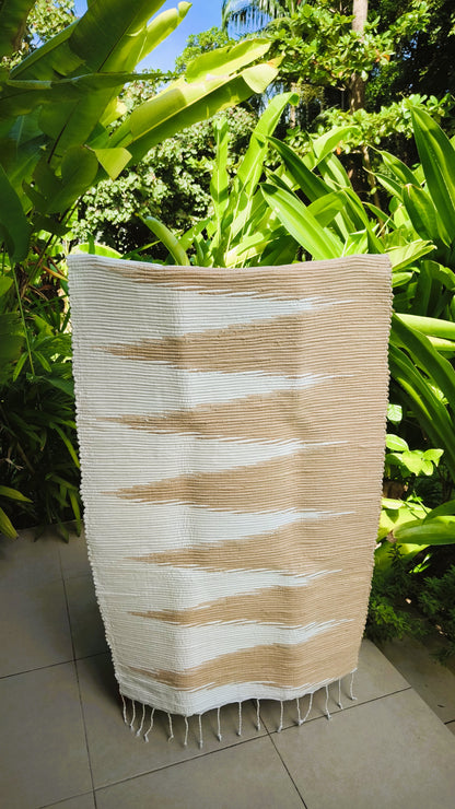 Handwoven Cotton Rug 60x130cm