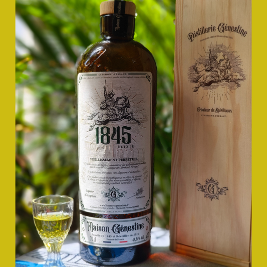 Coq and Malai Maison Genestine Verbena Liquor 1845 Elixir