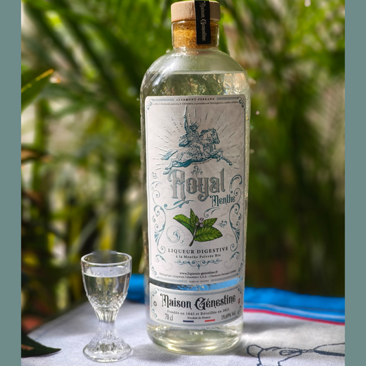 Coq and Malai Maison Genestine Verbena Liquor Royal Menthe