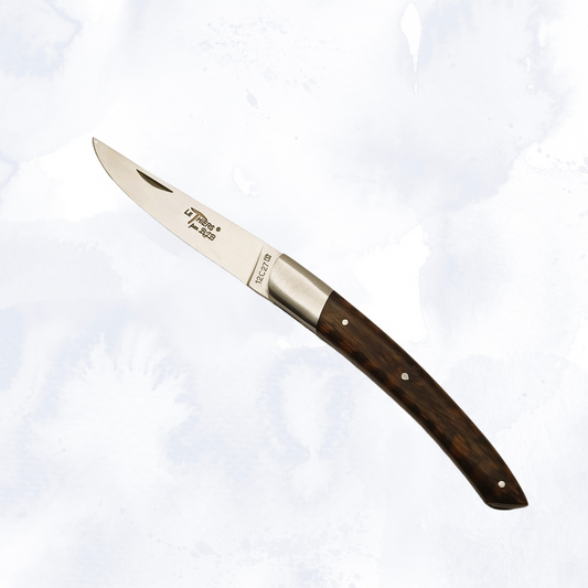 Le Thiers® Folding Knife 12cm Amourette Wood Handle