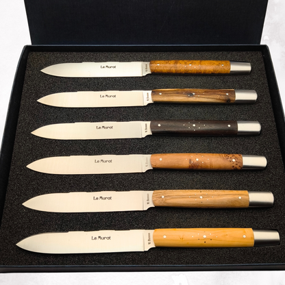 "Le Murat" Traditional french knife box of 6